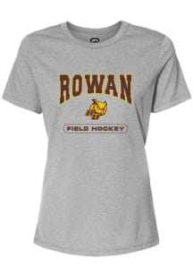 Summit Sportswear Rowan University Womens Grey Field Hockey Short Sleeve T-Shirt