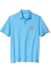 Tommy Bahama Houston Cougars Mens Light Blue Team Captain Short Sleeve Fashion Polo