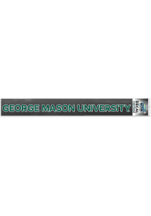 George Mason University Script Decal Auto Decal - Green