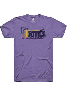 Rally Kites Bar Purple Prime Logo Short Sleeve Fashion T Shirt