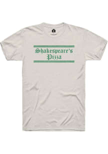 Rally Shakespeare's Pizza Oatmeal Prime Logo Short Sleeve Fashion T Shirt