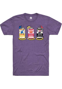 Rally Taco Lucha Purple Nancy Cans Short Sleeve Fashion T Shirt