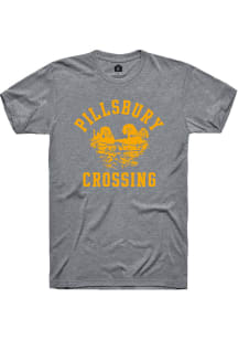 Rally Manhattan Graphite Pillsbury Crossing Short Sleeve Fashion T Shirt