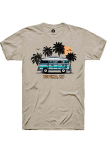 Rally  Tan Bus Short Sleeve Fashion T Shirt