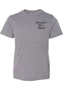Rally Primanti Bros Youth Grey Bite Me Short Sleeve T-Shirt