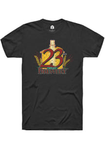 Rally 23rd Street Brewery Black Prime Logo Short Sleeve Fashion T Shirt