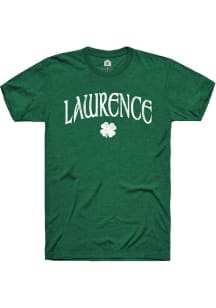 Rally Lawrence Green Shamrock Short Sleeve Fashion T Shirt
