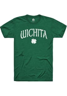 Rally Wichita Green Shamrock Short Sleeve Fashion T Shirt