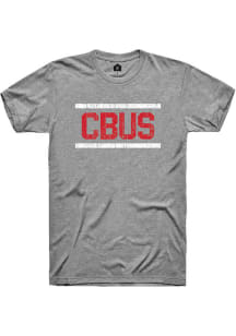 Rally Columbus Graphite Block and Bars Short Sleeve Fashion T Shirt