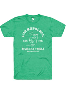 Rally Corropolese Italian Kelly Green Chef Logo Short Sleeve Fashion T Shirt