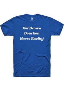 Rally Kentucky Blue Hot Brown Short Sleeve Fashion T Shirt