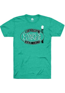 Rally Norman Teal Campus Corner Sign Short Sleeve T Shirt