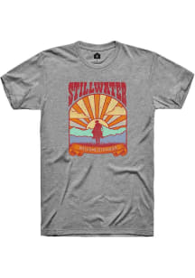 Rally Stillwater Graphite Poster Short Sleeve Fashion T Shirt