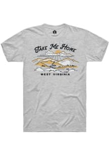 Rally West Virginia Oatmeal Take Me Home Short Sleeve T Shirt
