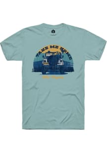 Rally West Virginia Blue Take Me Home Truck Short Sleeve Fashion T Shirt