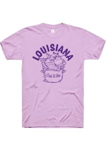 Rally Louisiana Purple Cest Si Bon Lobster Short Sleeve Fashion T Shirt