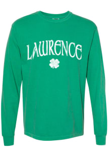 Rally Lawrence Green Shamrock Long Sleeve T Shirt