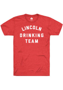 Rally Lincoln Red Drinking Team Short Sleeve Fashion T Shirt