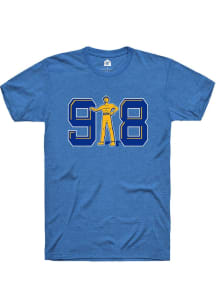 Rally Tulsa Blue 918 Short Sleeve Fashion T Shirt