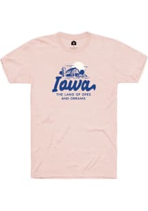 Rally Iowa Orange Land of Opes and Dreams Short Sleeve Fashion T Shirt