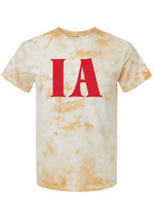 Rally Iowa Yellow IA Short Sleeve Fashion T Shirt