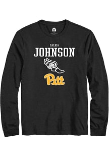 Caleia Johnson  Pitt Panthers Black Rally NIL Sport Icon Long Sleeve T Shirt