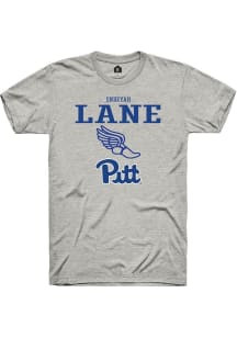 Endeyah Lane  Pitt Panthers Ash Rally NIL Sport Icon Short Sleeve T Shirt