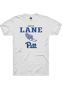 Endeyah Lane  Pitt Panthers White Rally NIL Sport Icon Short Sleeve T Shirt