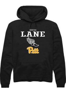 Endeyah Lane  Rally Pitt Panthers Mens Black NIL Sport Icon Long Sleeve Hoodie