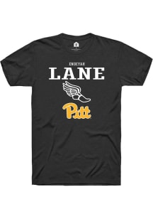Endeyah Lane  Pitt Panthers Black Rally NIL Sport Icon Short Sleeve T Shirt