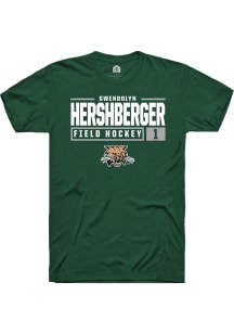 Gwendolyn Hershberger  Ohio Bobcats Green Rally NIL Stacked Box Short Sleeve T Shirt