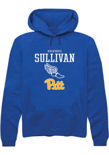 Mackenzie Sullivan  Rally Pitt Panthers Mens Blue NIL Sport Icon Long Sleeve Hoodie