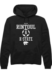 Rilyn Rintoul  Rally K-State Wildcats Mens Black NIL Sport Icon Long Sleeve Hoodie