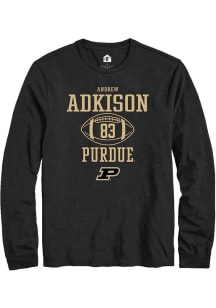 Andrew Adkison  Purdue Boilermakers Black Rally NIL Sport Icon Long Sleeve T Shirt