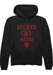 Charlie Becker  Rally Indiana Hoosiers Mens Black NIL Sport Icon Long Sleeve Hoodie