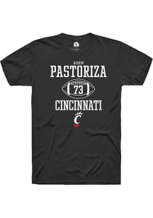 Aiden Pastoriza  Cincinnati Bearcats Black Rally NIL Sport Icon Short Sleeve T Shirt