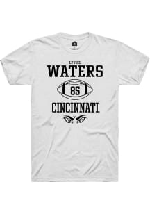 Lyviel Waters  Cincinnati Bearcats White Rally NIL Sport Icon Short Sleeve T Shirt
