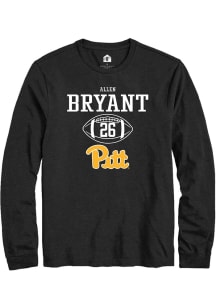 Allen Bryant  Pitt Panthers Black Rally NIL Sport Icon Long Sleeve T Shirt