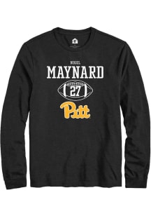 Nigel Maynard  Pitt Panthers Black Rally NIL Sport Icon Long Sleeve T Shirt
