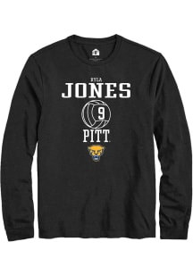 Ryla Jones  Pitt Panthers Black Rally NIL Sport Icon Long Sleeve T Shirt