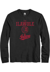Sade Ilawole  Indiana Hoosiers Black Rally NIL Sport Icon Long Sleeve T Shirt