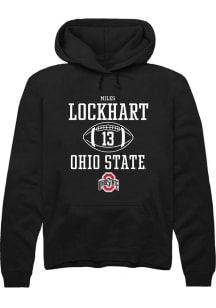 Miles Lockhart  Rally Ohio State Buckeyes Mens Black NIL Sport Icon Long Sleeve Hoodie