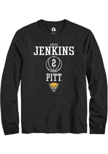 Amiya Jenkins  Pitt Panthers Black Rally NIL Sport Icon Long Sleeve T Shirt