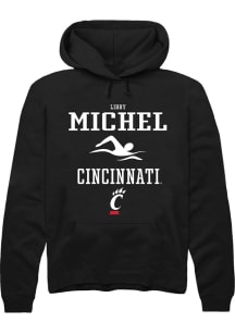 Libby Michel  Rally Cincinnati Bearcats Mens Black NIL Sport Icon Long Sleeve Hoodie