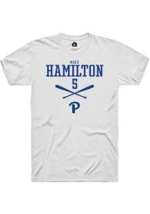 Macy Hamilton  Pitt Panthers White Rally NIL Sport Icon Short Sleeve T Shirt