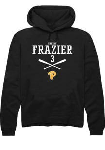 Shelby Frazier  Rally Pitt Panthers Mens Black NIL Sport Icon Long Sleeve Hoodie