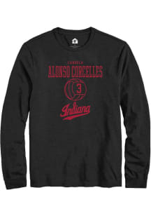 Candela Alonso Corcelles  Indiana Hoosiers Black Rally NIL Sport Icon Long Sleeve T Shirt