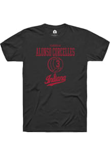 Candela Alonso Corcelles  Indiana Hoosiers Black Rally NIL Sport Icon Short Sleeve T Shirt