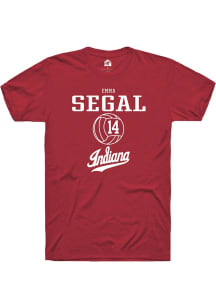 Emma Segal  Indiana Hoosiers Red Rally NIL Sport Icon Short Sleeve T Shirt