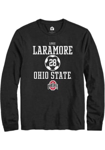Luke Laramore  Ohio State Buckeyes Black Rally NIL Sport Icon Long Sleeve T Shirt